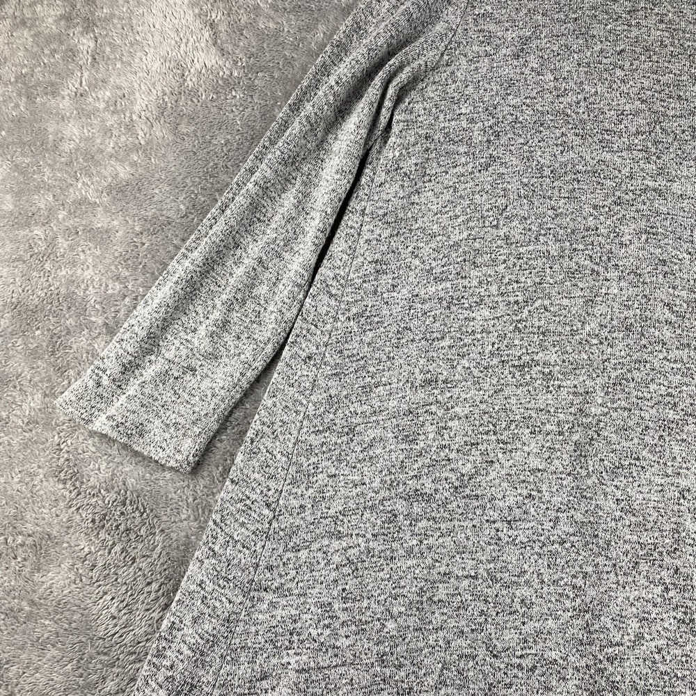Forever 21 Tunic Dress Womens Large Gray 3/4‎ Sleeve - Picture 4 of 16